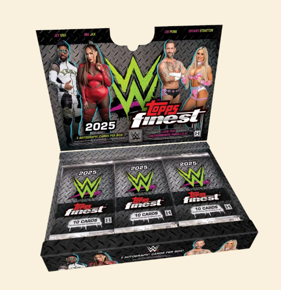2025 Topps Finest WWE Hobby Box