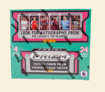 compare product 2023-24 Panini Prizm EPL Soccer Retail Box