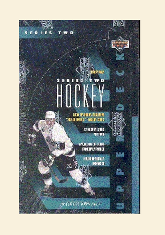 compare product 1993-94 Upper Deck Series 2 Hockey Hobby Box