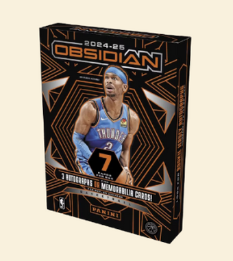 compare product 2024-25 Panini Obsidian Basketball Hobby Box