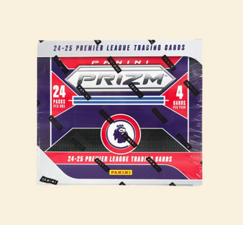 compare product 2024-25 Panini Prizm EPL Soccer Retail Box