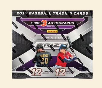compare product 2025 Panini Prizm Baseball Hobby Box