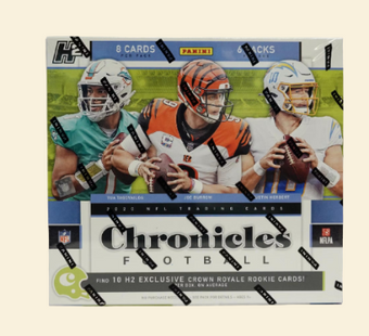 compare product 2020 Panini Chronicles H2 Football Hobby Box