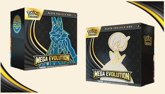 compare product Pokemon: Mega Evolution Elite Trainer Box