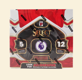 compare product 2022-23 Panini Select EPL Soccer Tmall Hobby Box
