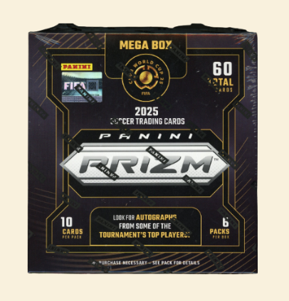 2025 Panini Prizm FIFA Club World Cup Soccer Mega Box