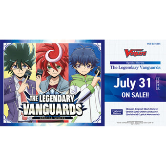 compare product Cardfight Vanguard Special Series The Legendary Vanguards Booster (Presell)