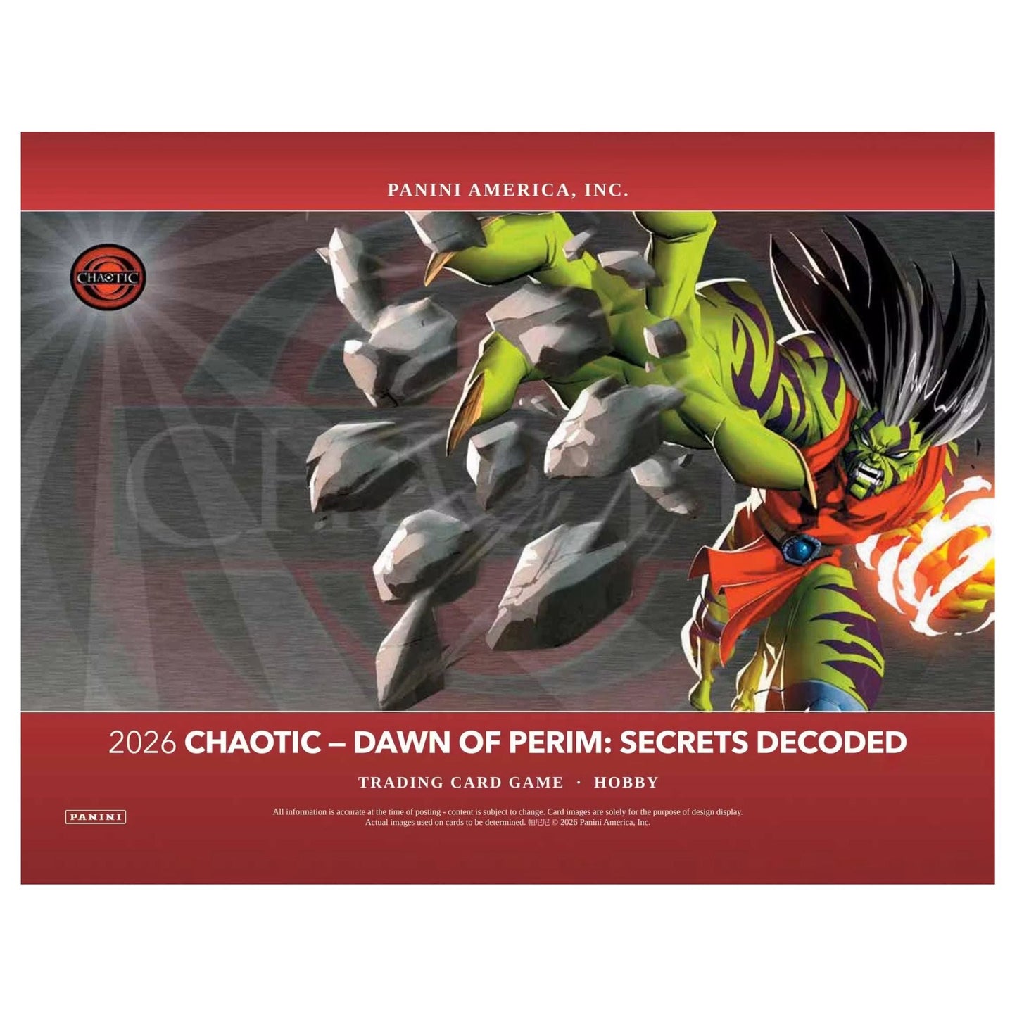 Chaotic Dawn of Perim Secrets Decoded Count Foundation Starter Deck (Presell)