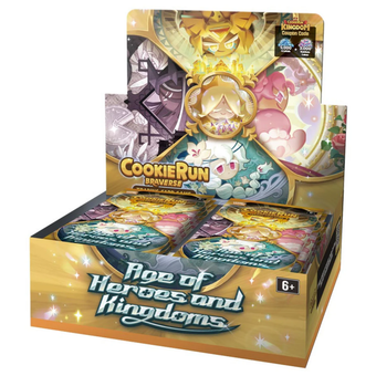 compare product CookieRun Age of Heroes and Kindoms Booster Box