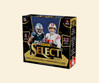 compare product 2023 Panini Select Football Hobby Box