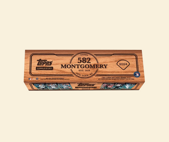 compare product 2024 Topps Baseball 582 Montgomery Club Complete Factory Set