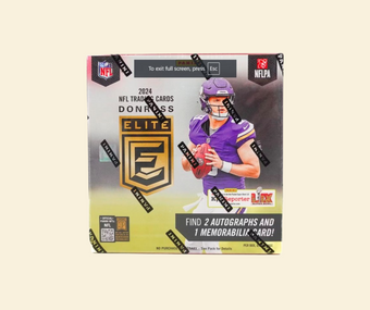 compare product 2024 Donruss Elite Football Hobby Box