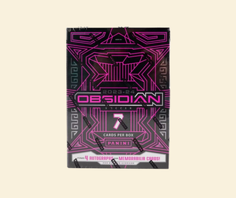 compare product 2023-24 Panini Obsidian Soccer Hobby Box