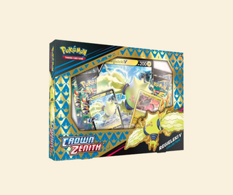 compare product Pokemon: Crown Zenith Collection - Regieleki V