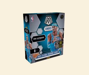 compare product 2023-24 Mosaic Basketball Choice Box