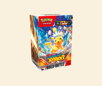 compare product Pokemon: Surging Sparks Build & Battle Box