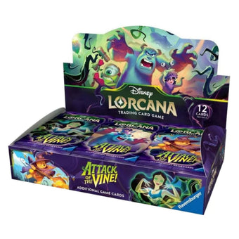 compare product Disney Lorcana Attack of the Vine! Booster Box (Presell)