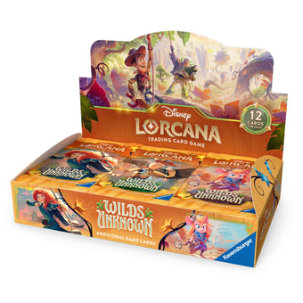 compare product Disney Lorcana Wilds Unknown Booster Box