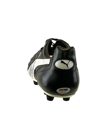 Pele Autographed Black Puma King Soccer Cleat