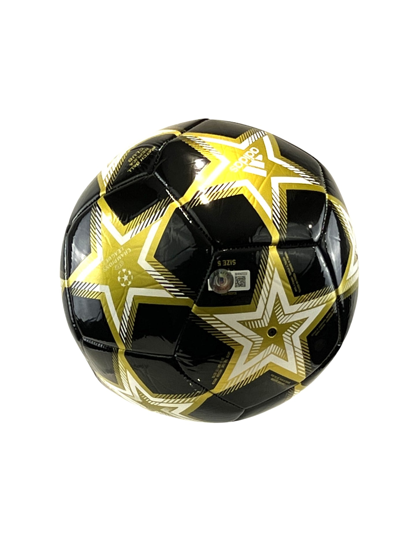 Karim Benzema Autographed Adidas UEFA Champions League Ball