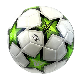 compare product Clarence Seedorf Autographed UEFA Champions League Soccer Ball