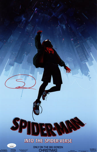 compare product Shameik Moore Autographed Spider-Man 28cm x43cm Photo Poster JSA