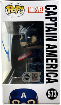 Chris Evans Autographed Captain America Avengers: Endgame Funko POP #573