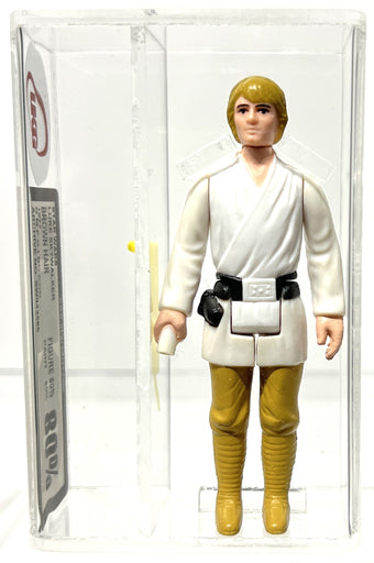 compare product Star Wars Luke Skywalker Brown Hair 1977 G.M.F.G.I. No Coo UKG 80 *SW043586*