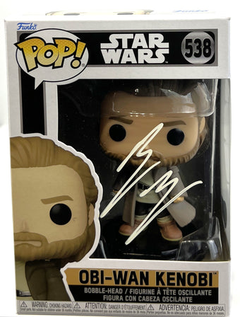 compare product Ewan McGregor Autographed Obi Wan Kenobi Funko Pop #538 Beckett