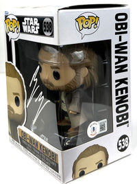 Ewan McGregor Autographed Obi Wan Kenobi Funko Pop #538 Beckett