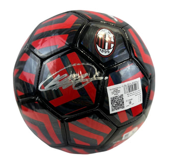 compare product Kaka Autographed AC Milan Red & Black Soccer Ball