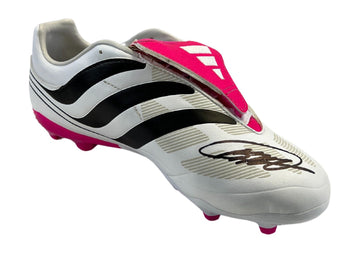 compare product Kaka Autographed White Adidas Predator Pink Tongue Cleat