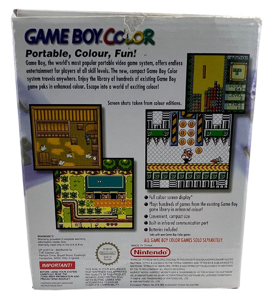 Nintendo Purple Gameboy Color