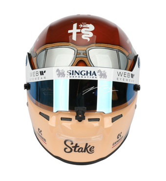 compare product Valtteri Bottas Autographed 2023 Replica Full Size Italian Grand Prix Formula 1 Helmet