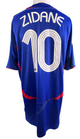 Zinedine Zidane Autographed Official 2006 Patches France Jersey