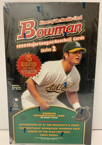 compare product 1999 Bowman Baseball Series 2 Box