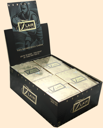 compare product 1994 Flair Basketball Series 1 Hobby Box