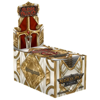 compare product Flesh and Blood Mastery Pack Warrior Booster Box (Presell)