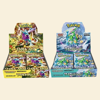 compare product Cyber Judge Wild Force Japanese Pokemon Booster Box set 2x Temporal Forces