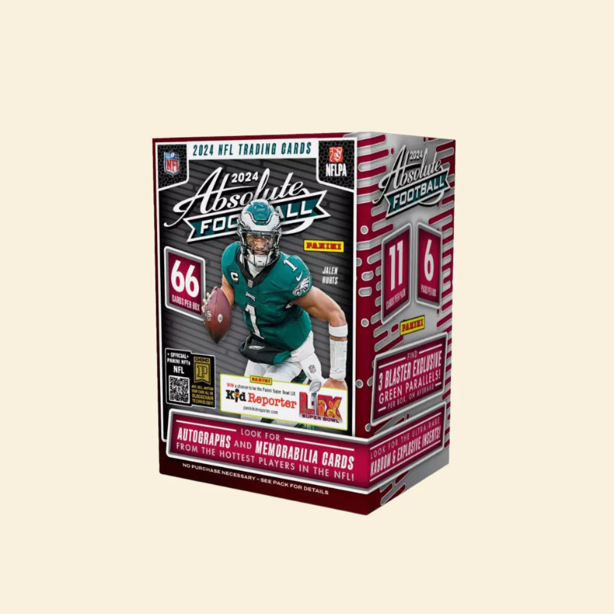 2024 Panini Absolute NFL Football Blaster Box (Red)