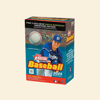 compare product 2024 Topps Heritage High Number Baseball Blaster Box