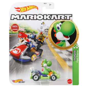 compare product Hot Wheels Mario Kart Yoshi Pipe Frame Replica Die-Cast