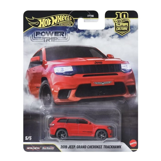 Hot Wheels Premium Culture Car Power Trip 2019 Jeep Grand Cherokee Trackhawk