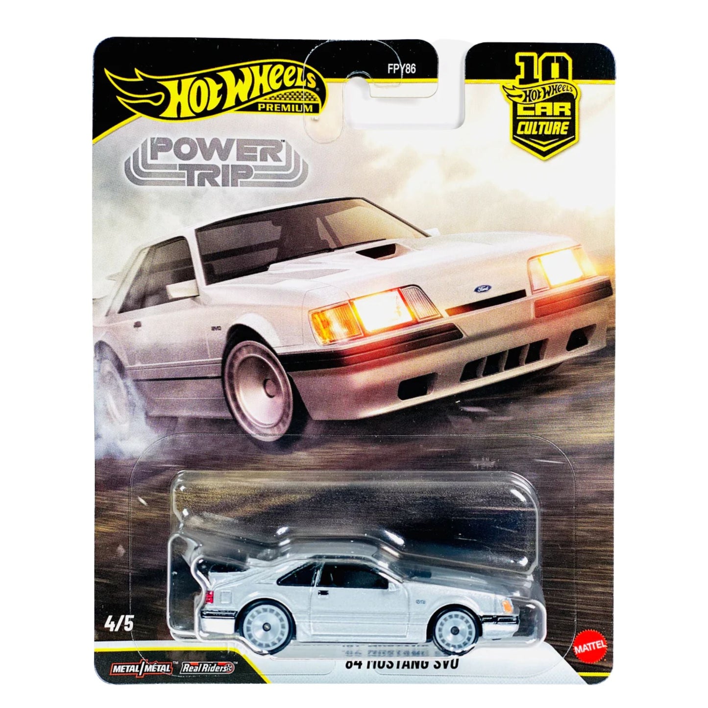 Hot Wheels Premium Culture Car Power Trip '84 Mustang SVO