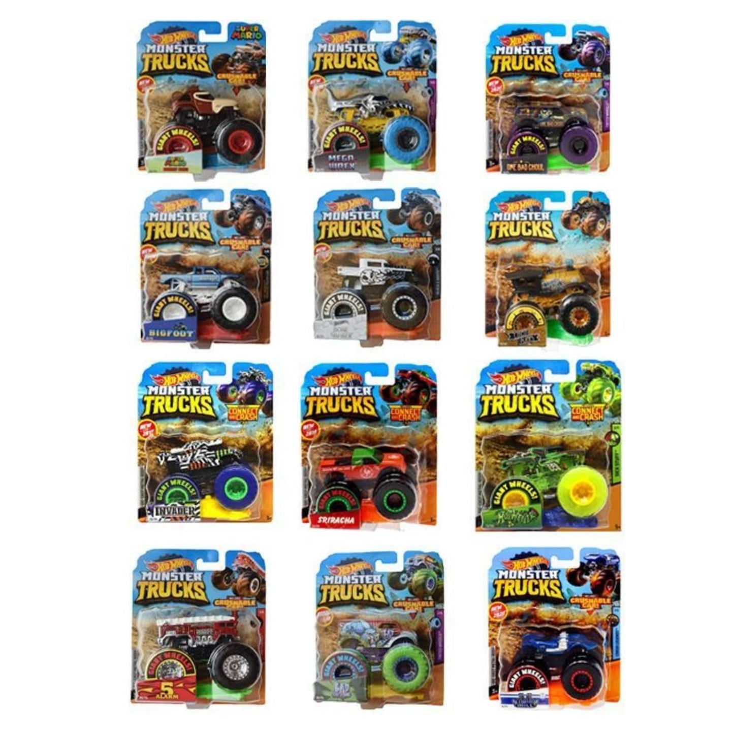 Hot Wheels RC Monster Truck Singles Assortment