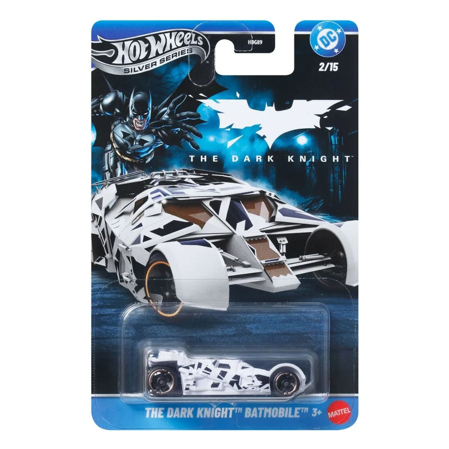Hot Wheels Silver Series Batman The Dark Knight Batmobile