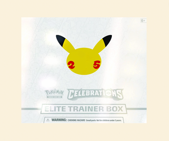 compare product Pokemon: Celebrations 25th Anniversary Elite Trainer Box
