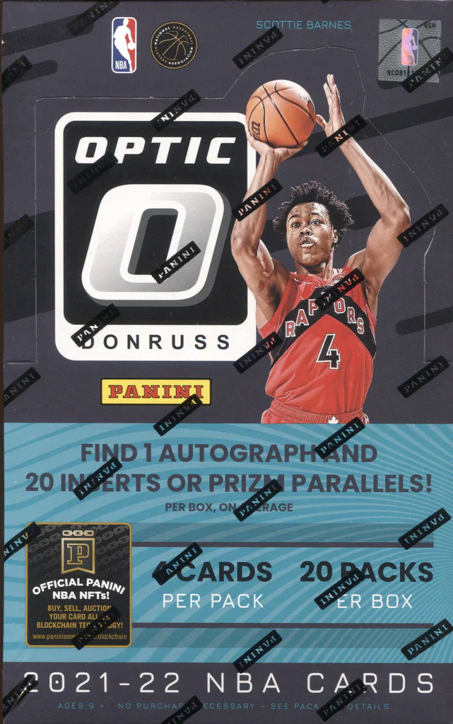 2021-22 Donruss Optic Basketball NBA Hobby Box