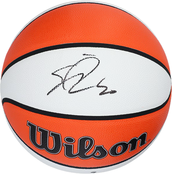 compare product Sabrina Ionescu Autographed Basketball With Fanatics COA