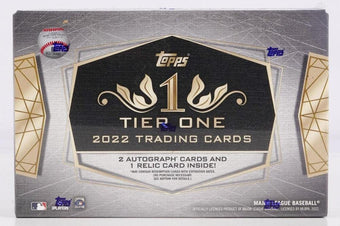 compare product 2022 Topps Tier One 1 Baseball Box